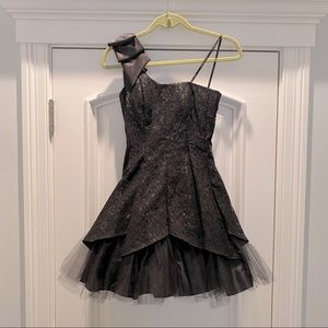 Masquerade Black Sequin dress